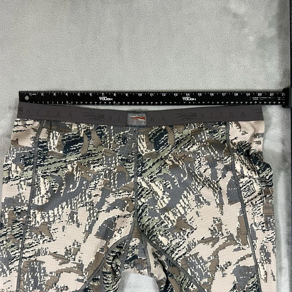 Sitka Long Johns Mens XXL Multicolor Optifade Camo Thermal Fleece Underwear